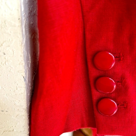 azulu blazer color red size s - Picture 5 of 5